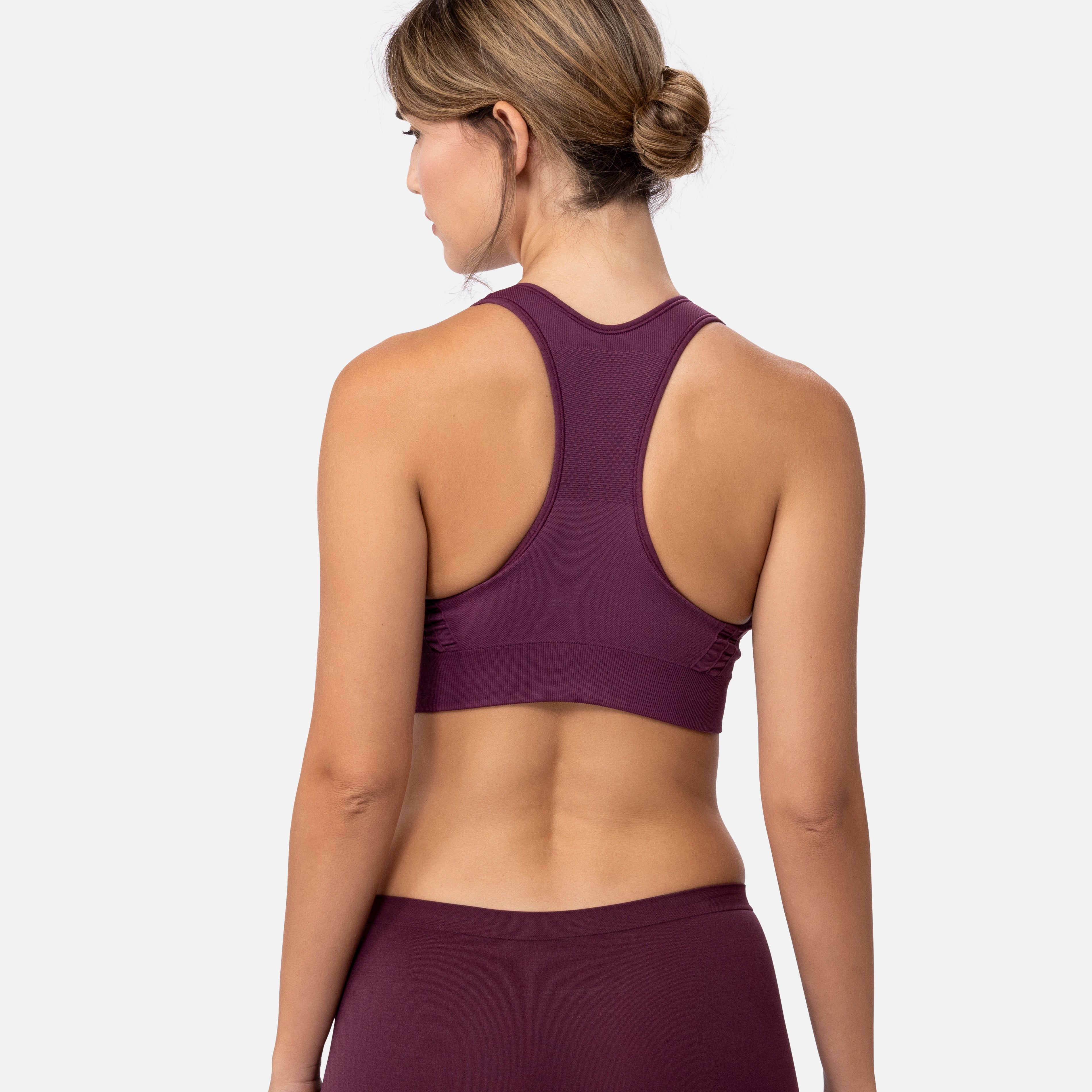 The Nowsunday Racerback Sports Bra (Sewn In Pads)
