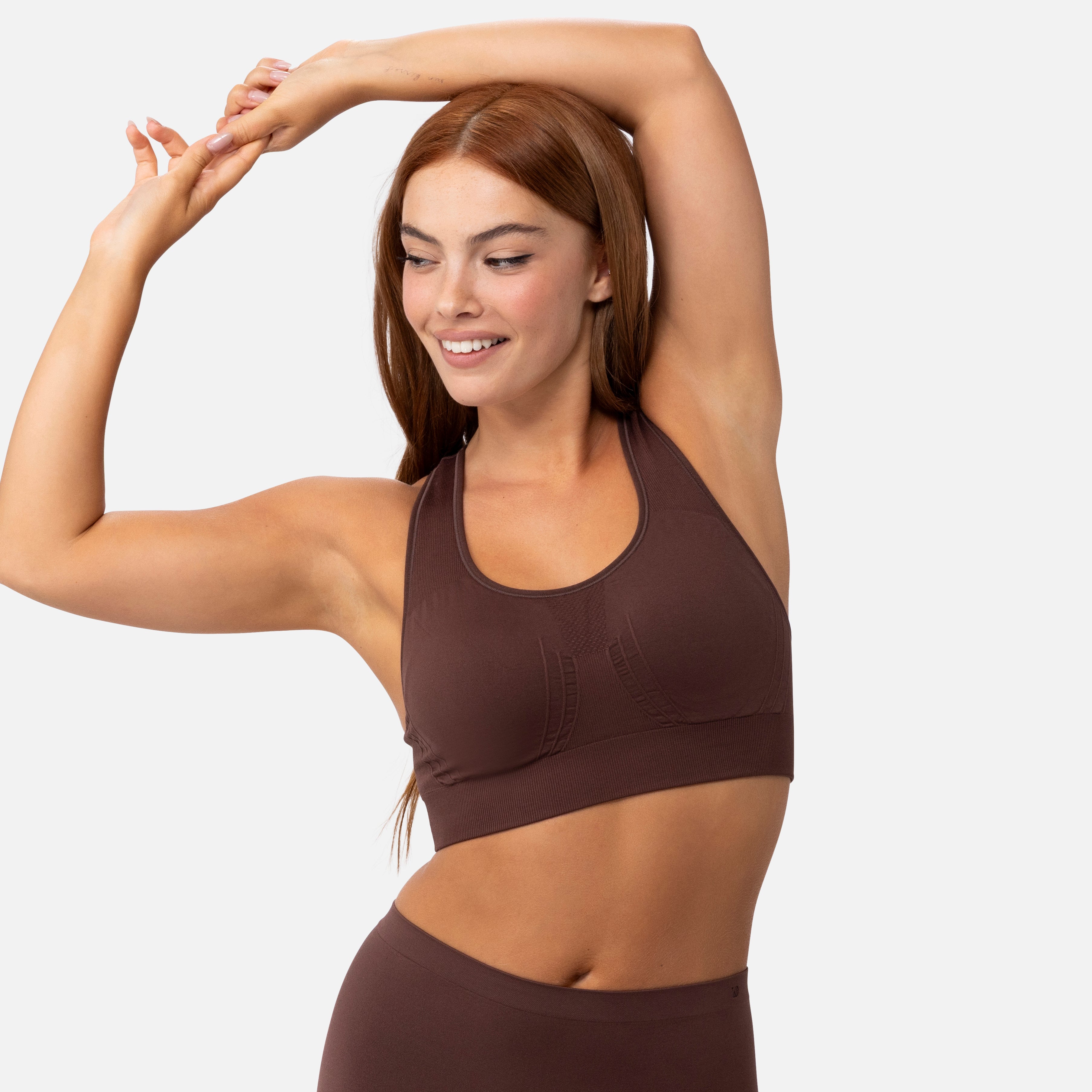 The Nowsunday Racerback Sports Bra (Sewn In Pads)