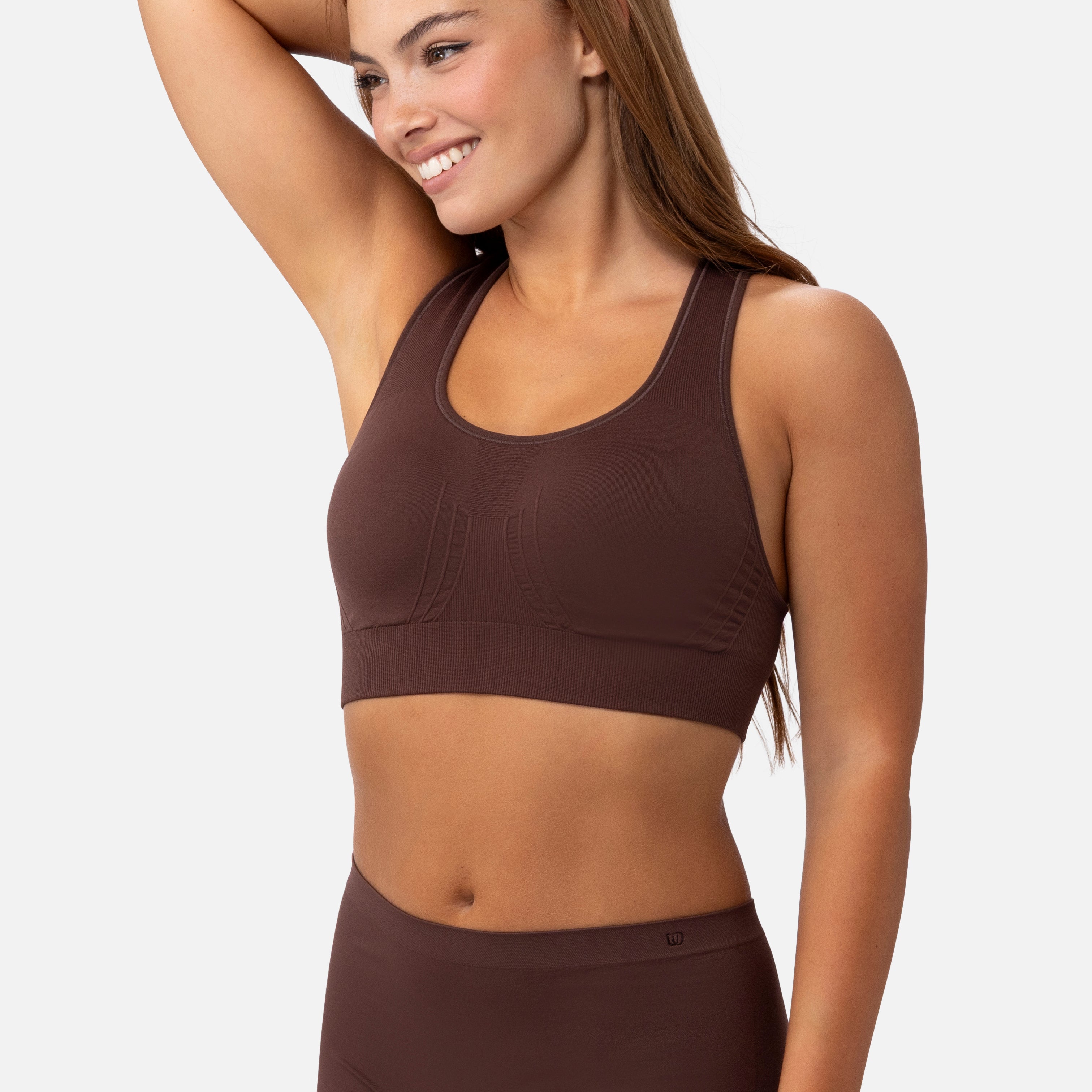 The Nowsunday Racerback Sports Bra (Sewn In Pads)