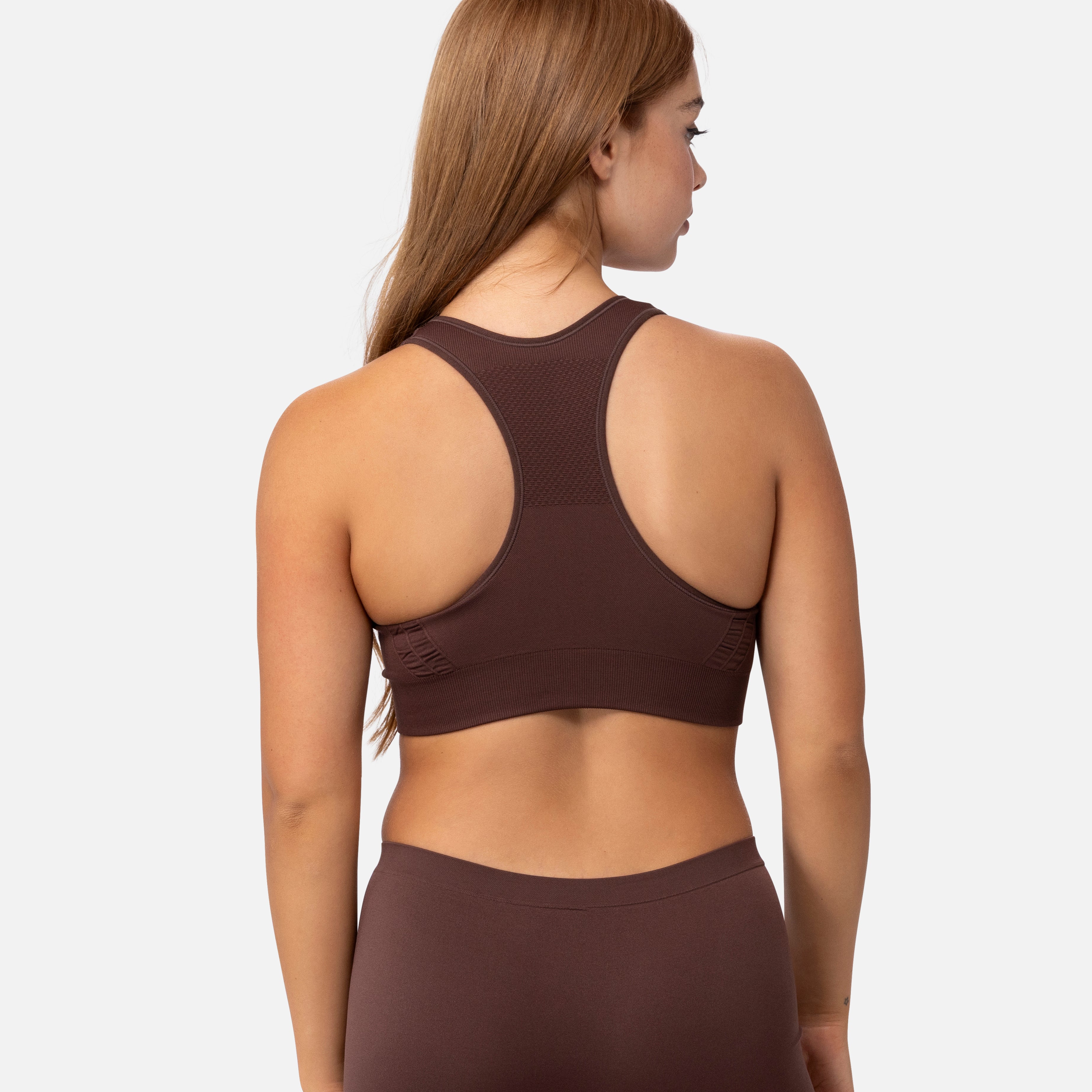 The Nowsunday Racerback Sports Bra (Sewn In Pads)