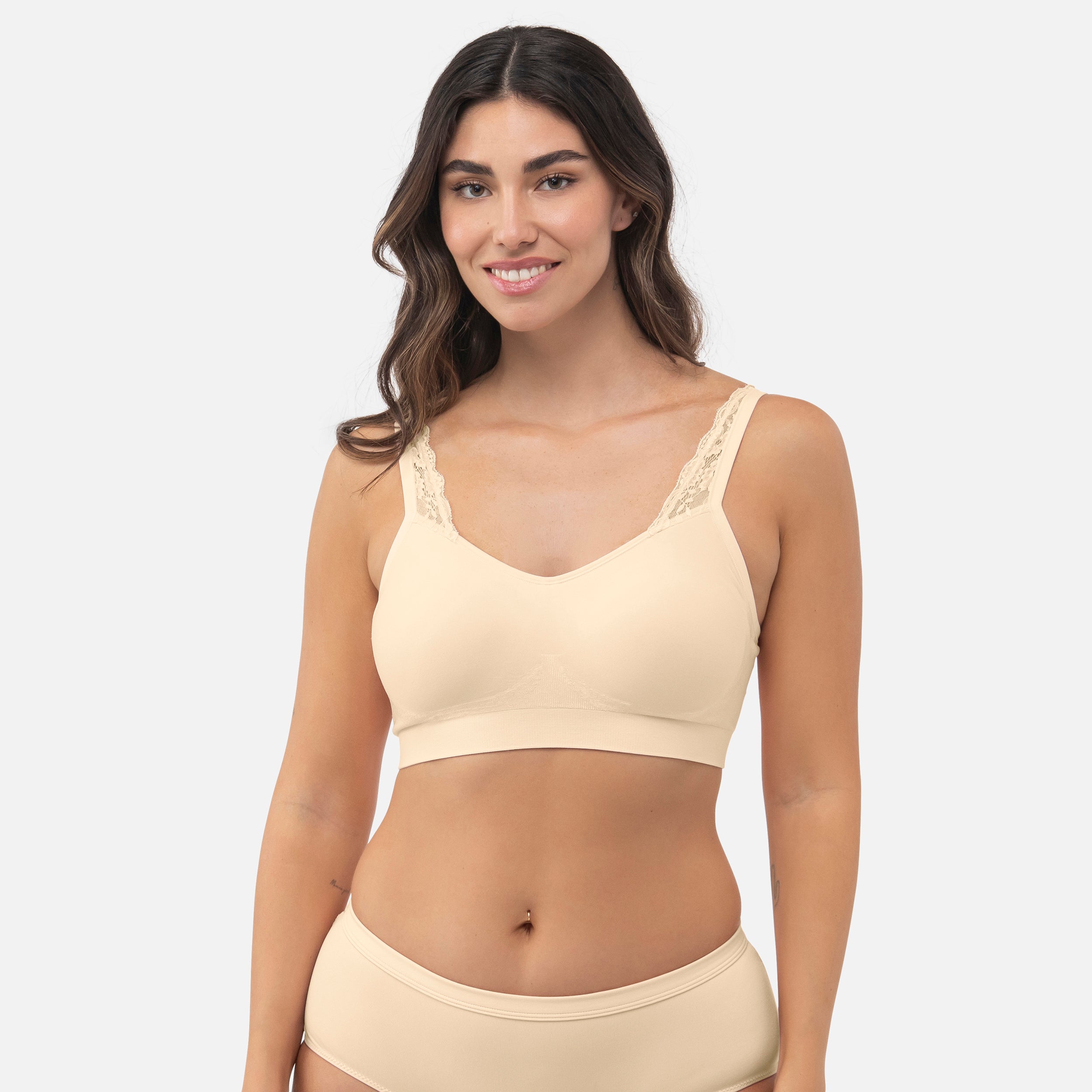 445 The Comfort Bra (Lace Straps)