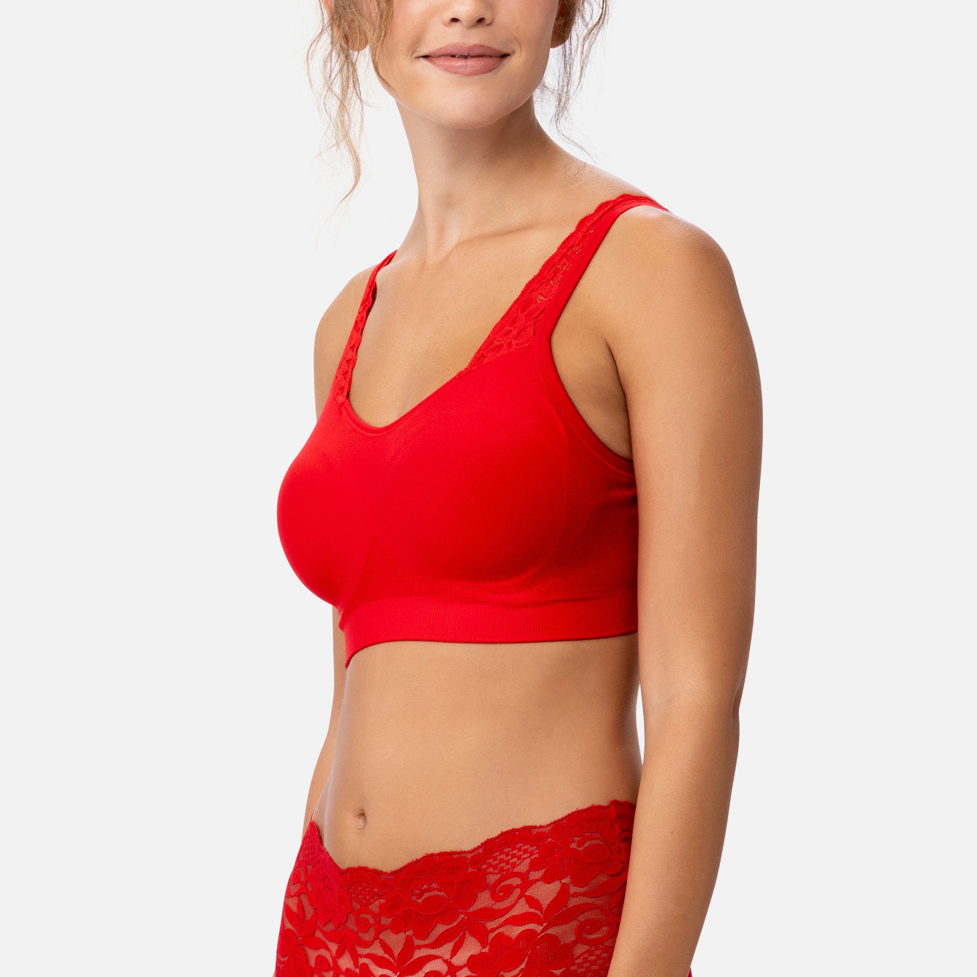 445 The Comfort Bra (Lace Straps)