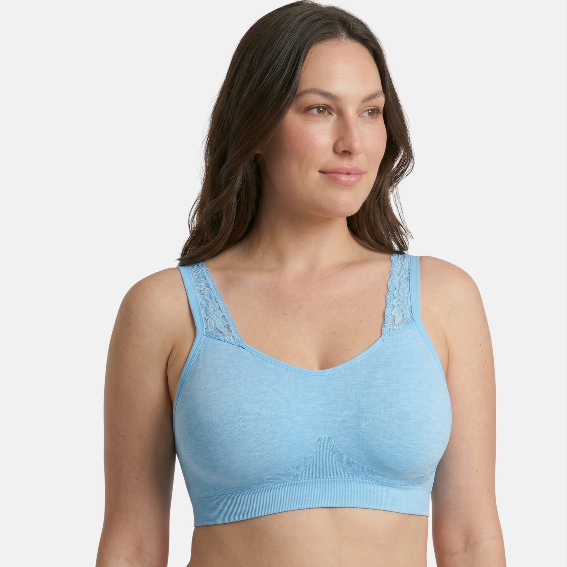 445 The Comfort Bra (Lace Straps)