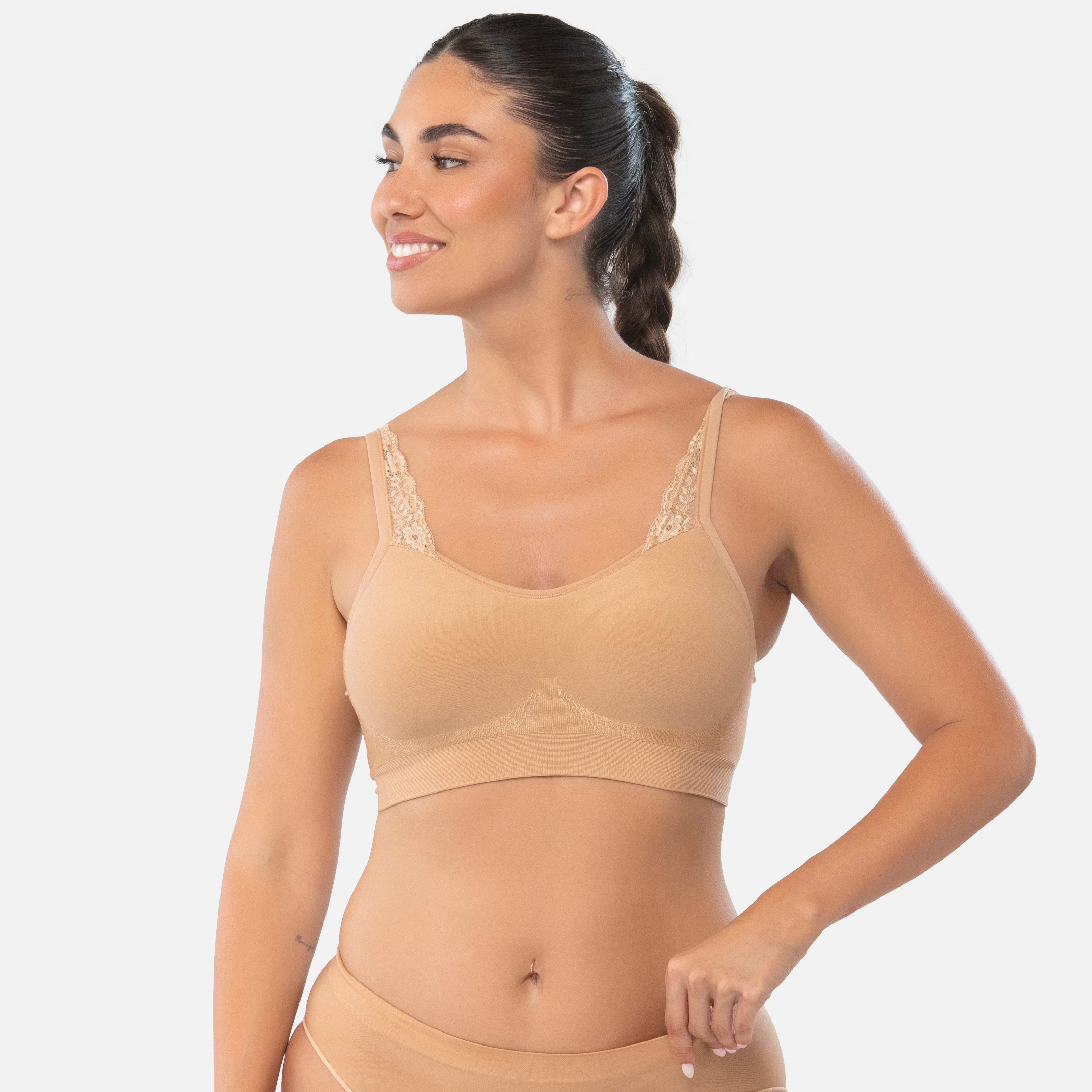 445 The Comfort Bra (Lace Straps)