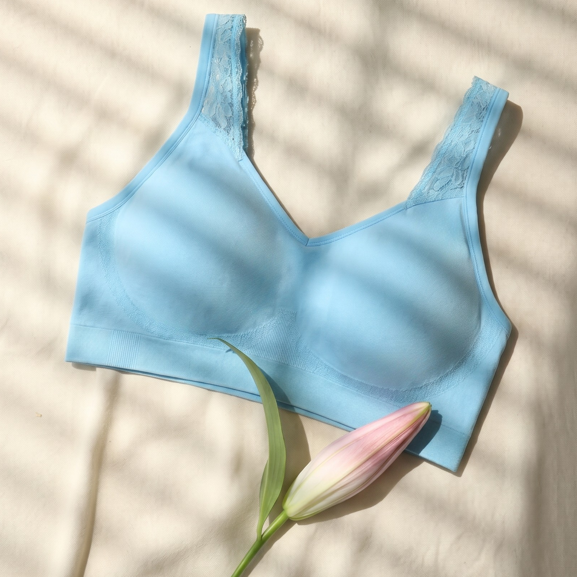 445 The Comfort Bra (Lace Straps)