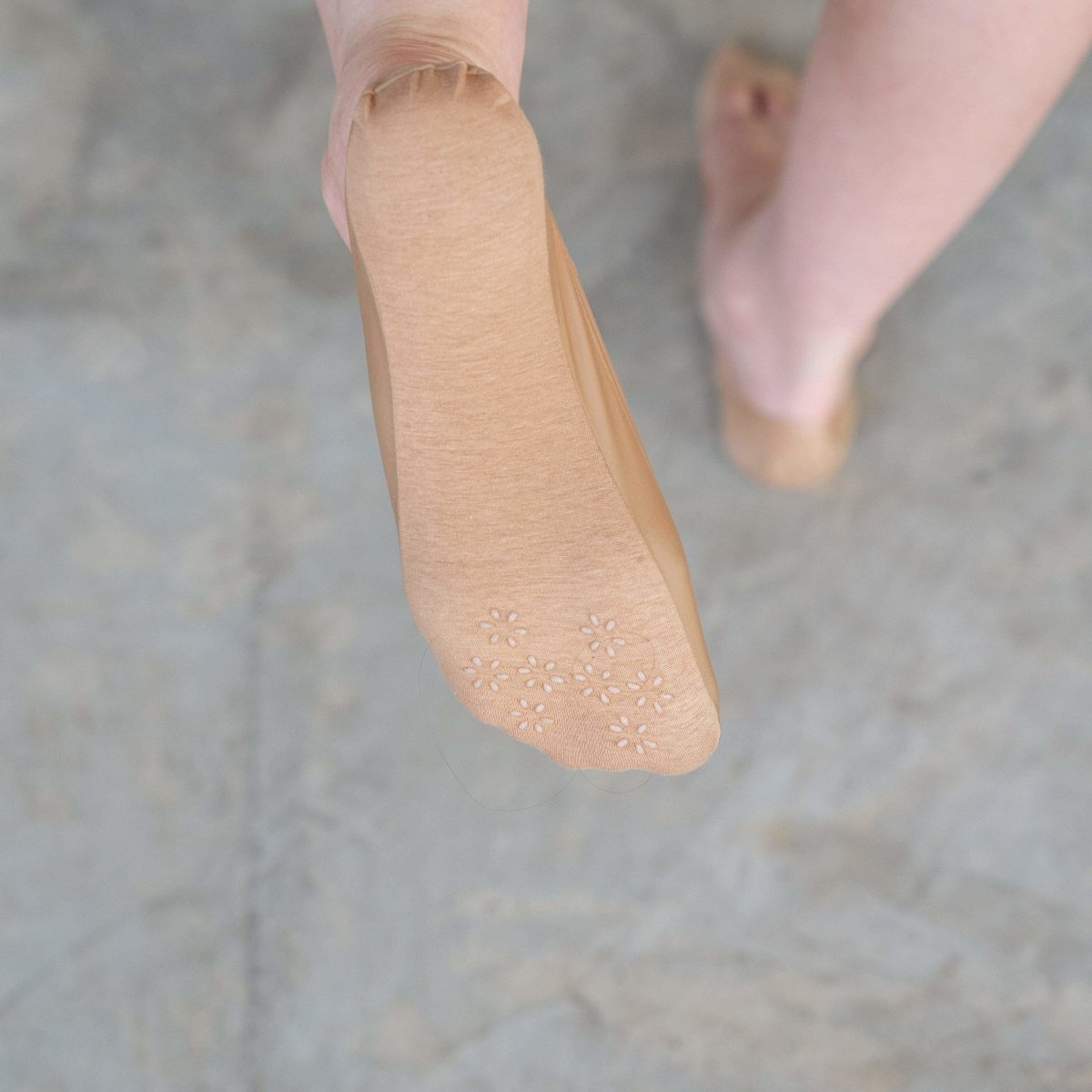 NO SHOW LINER SOCKS - Underoutfit - UN-PS-501-ONE-SAND