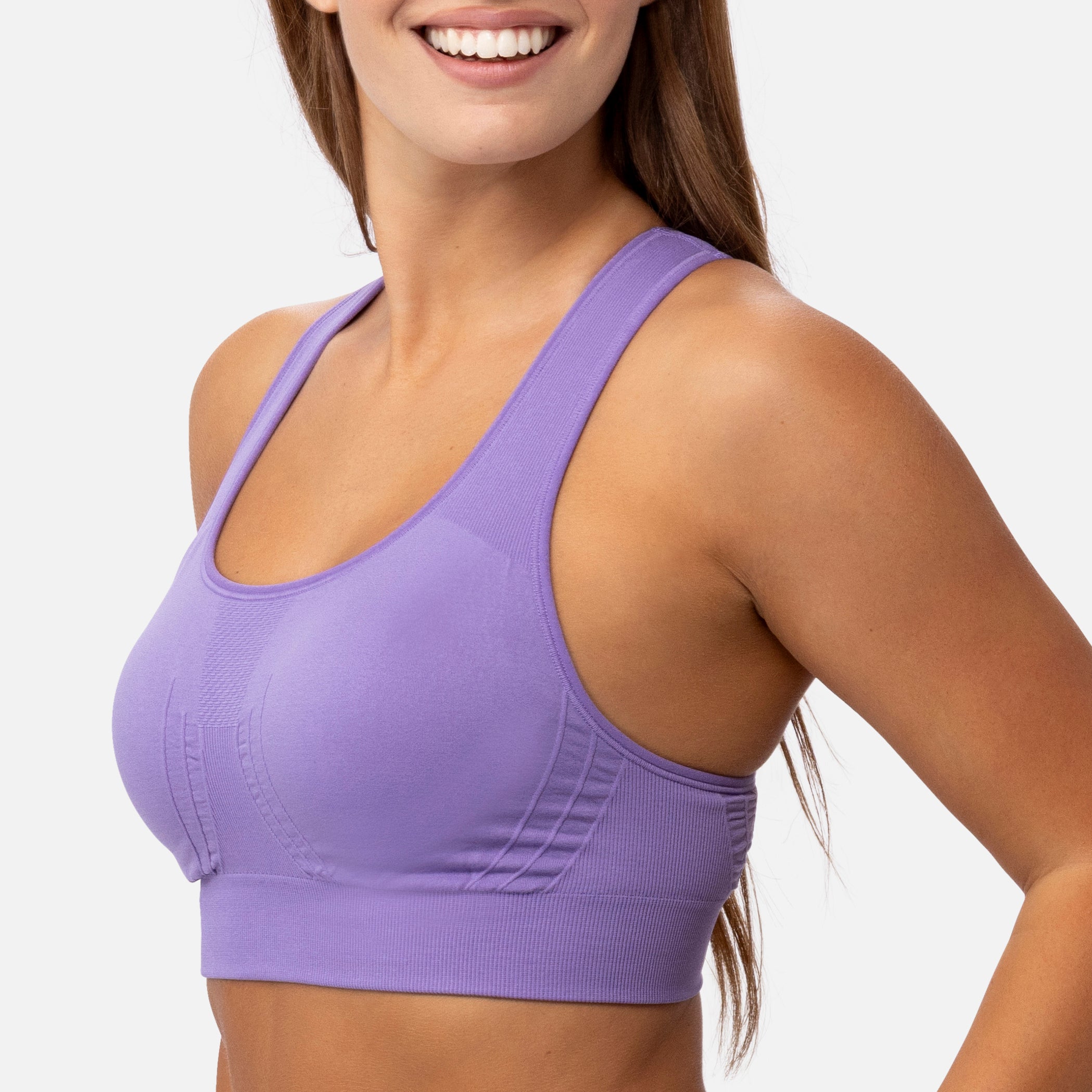 The Nowsunday Racerback Sports Bra (Sewn In Pads)