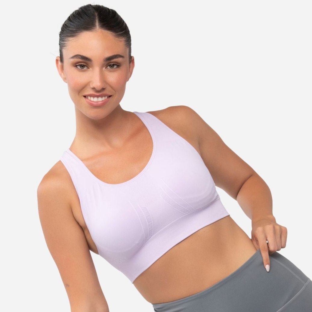 The Nowsunday Racerback Sports Bra (Sewn In Pads)