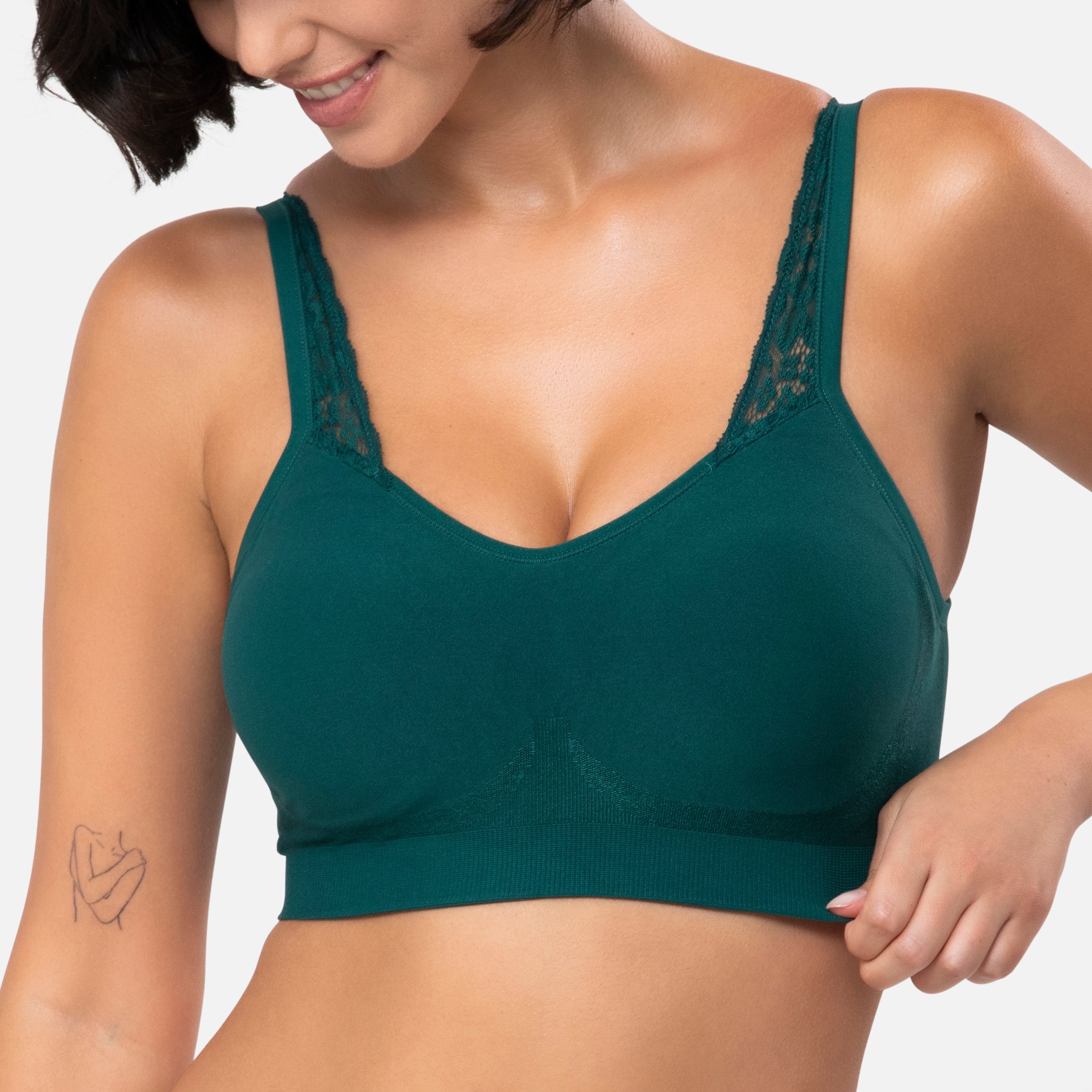 The Adjustable Comfort Bra (Lace Straps)