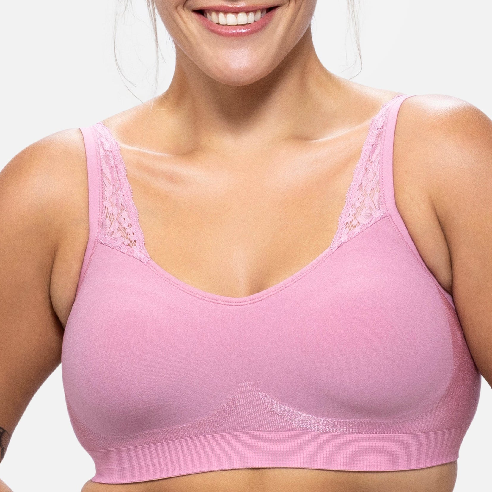The Adjustable Comfort Bra (Lace Straps)