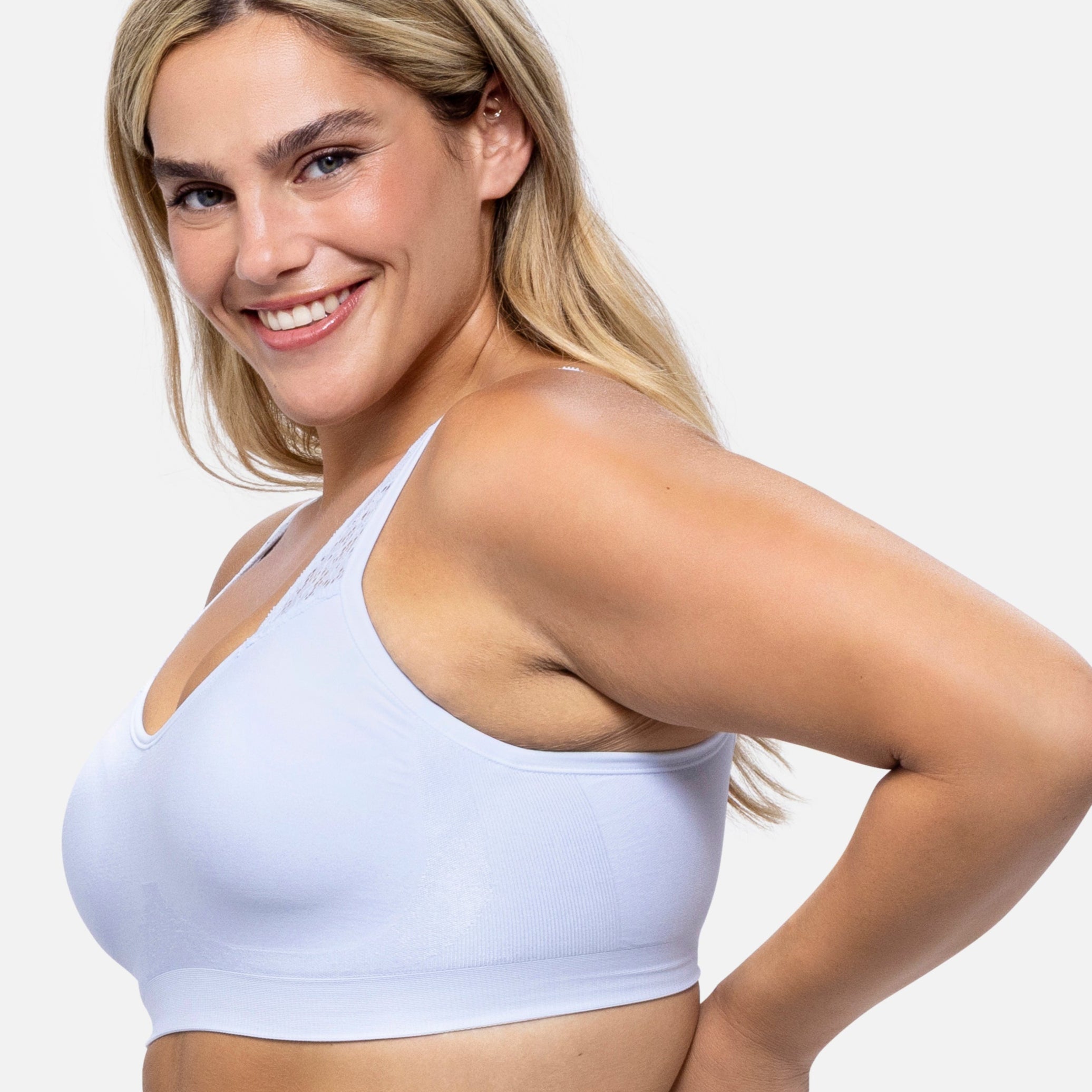 The Adjustable Comfort Bra (Lace Straps)