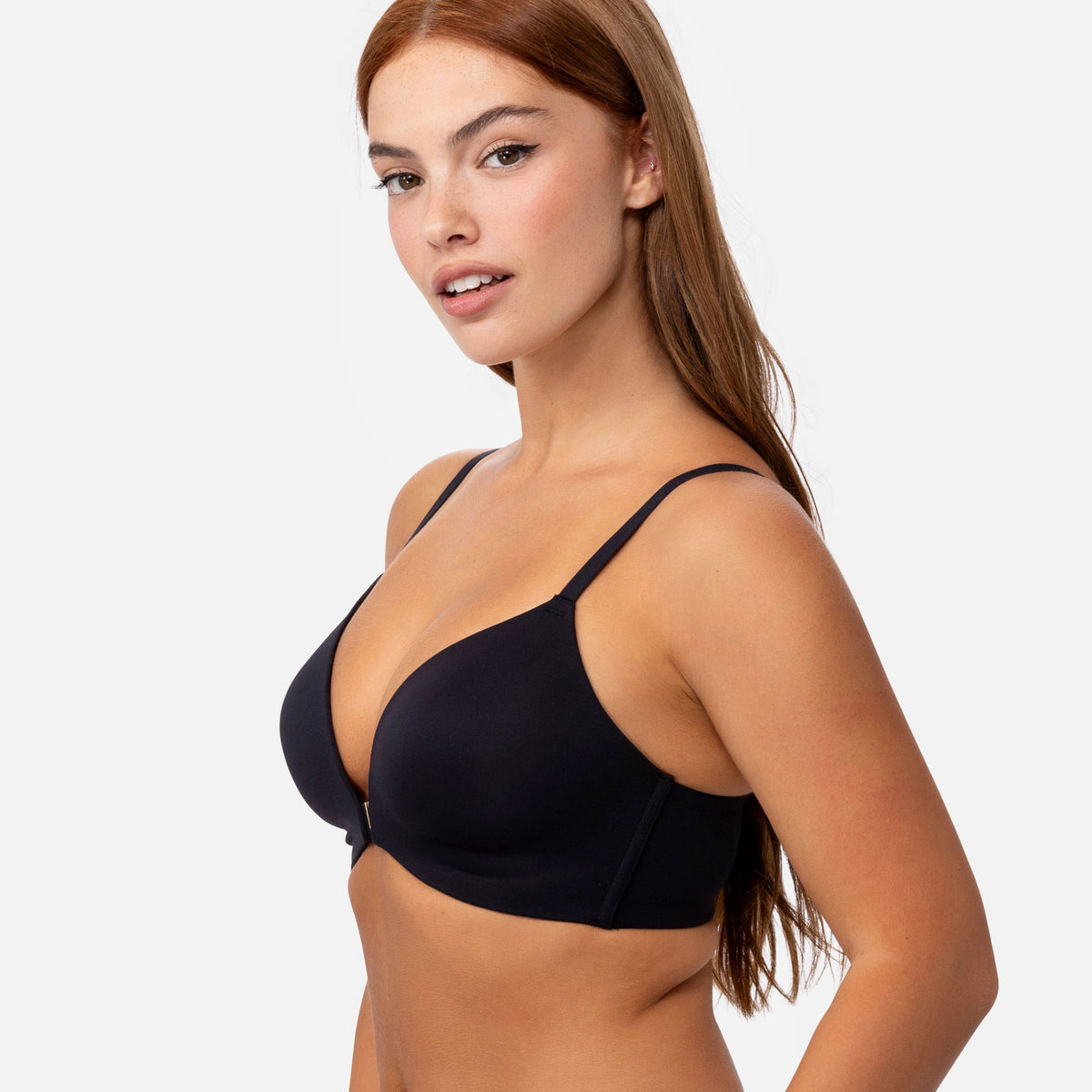 The Front Closure Bra +Hook/Eye