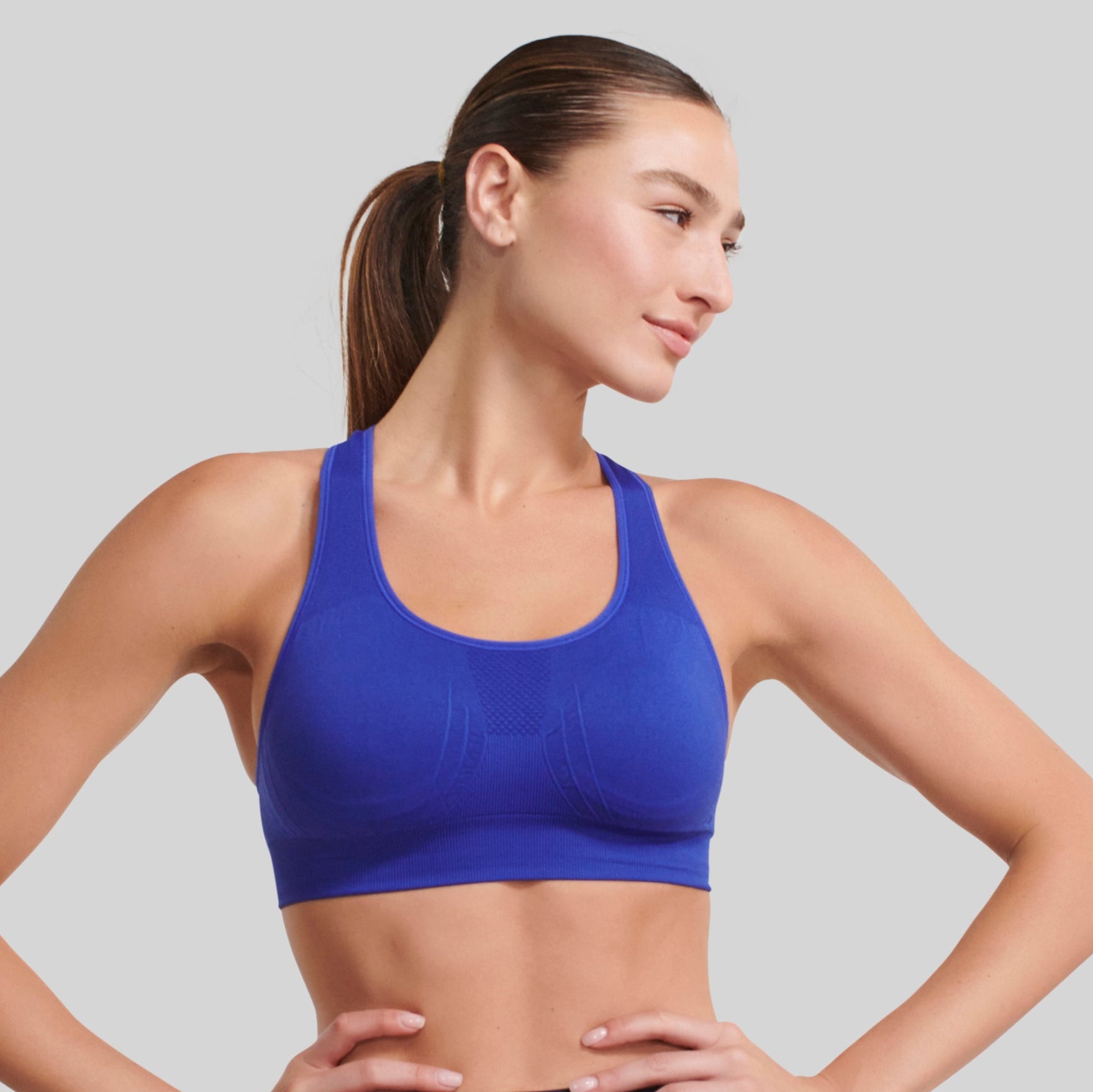 The Nowsunday Racerback Sports Bra (Sewn In Pads)