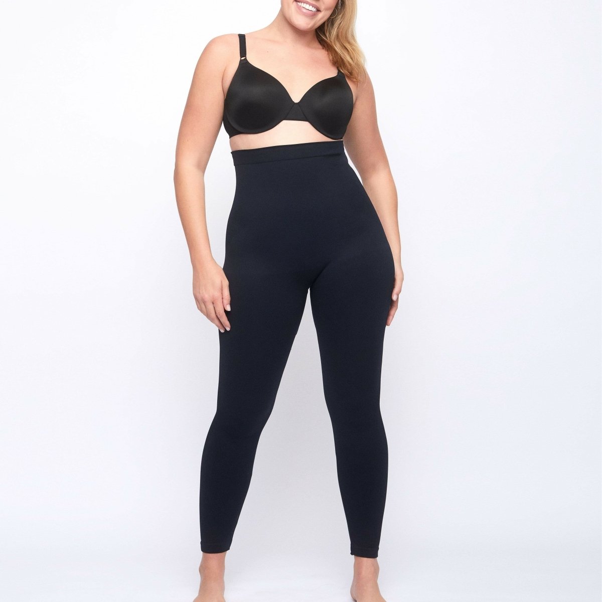 HIGH WAIST LEGGINGS - Underoutfit - UN-HWL-392-S-BLK